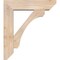 Ekena Millwork Legacy Slat Smooth Bracket w/ Offset Brace, Douglas Fir, 7 1/2"W x 30"D x 34"H BKT0806X30X34LEC06SDF - alternate 2